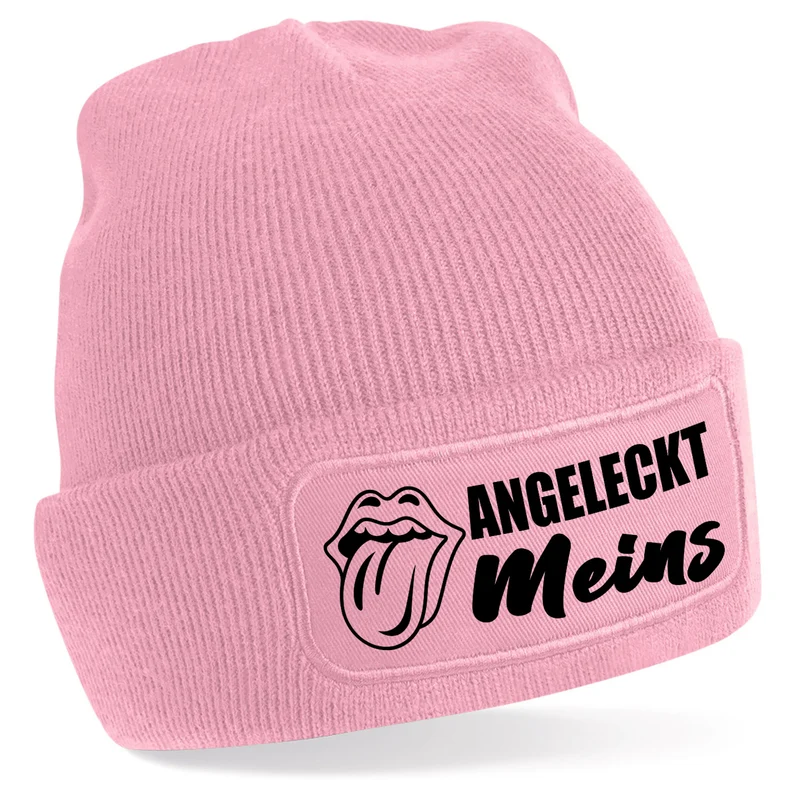 Beanie Mütze - Angeleckt Meins