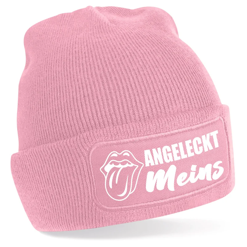 Beanie Mütze - Angeleckt Meins