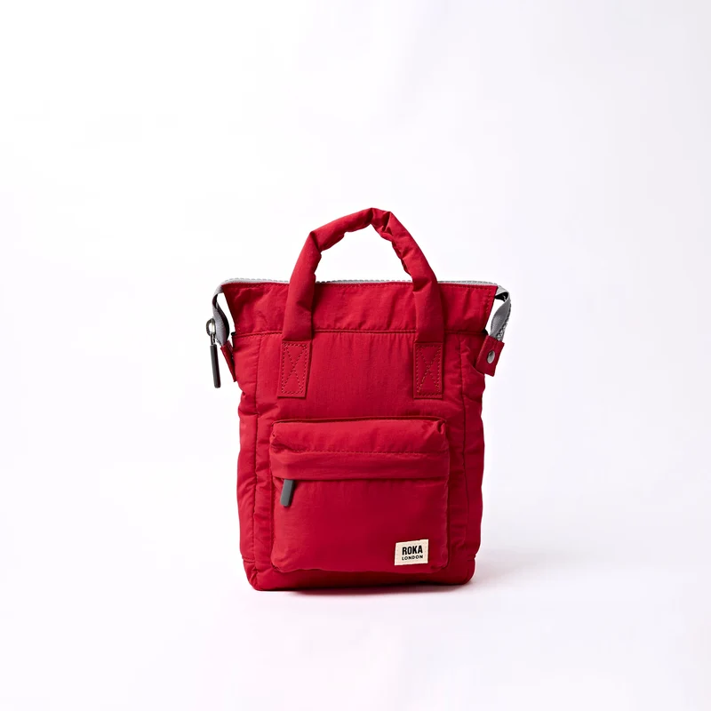 ROKA Bantry XS Chilli Tasche aus recyceltem Nylon