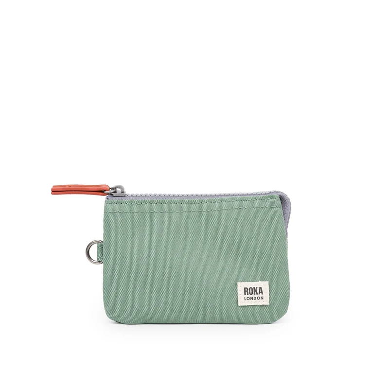 ROKA Carnaby Kleine Geldbörse aus recyceltem Nylon-Ripstop von Frost