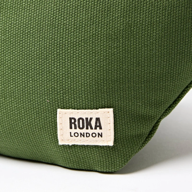 ROKA Mill Hill Umhängetasche aus Baumwoll-Canvas | Artischocke