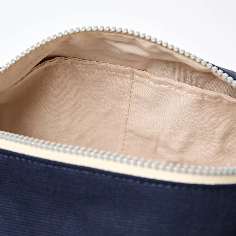 ROKA Mayfair Waschtasche aus Baumwoll-Canvas | Mitternacht