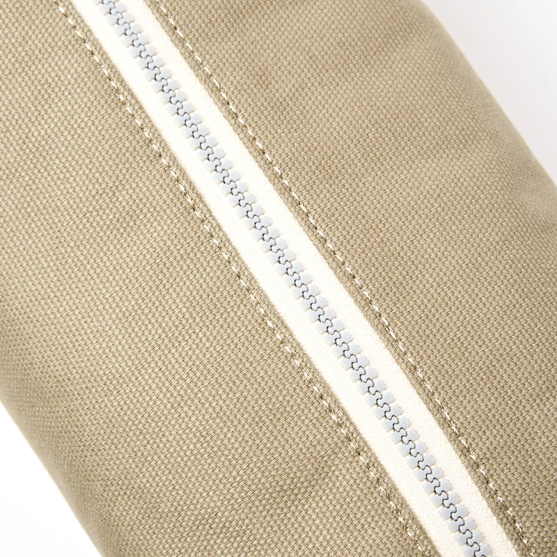 ROKA Mayfair Waschtasche aus Baumwoll-Canvas | Taupe