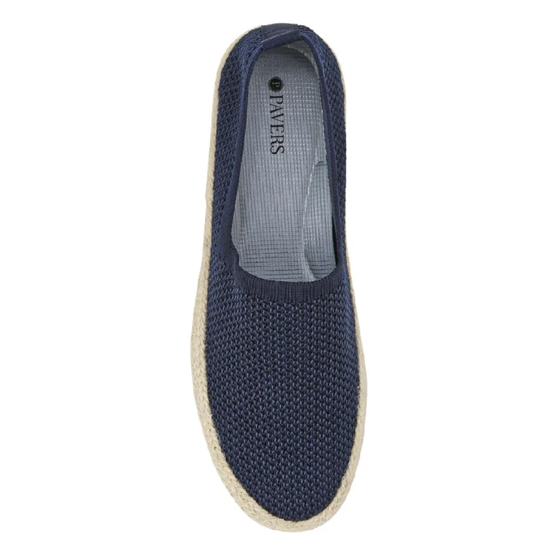Breathable Slip-On Espadrilles - XIAM41013 / 326 923 - Navy