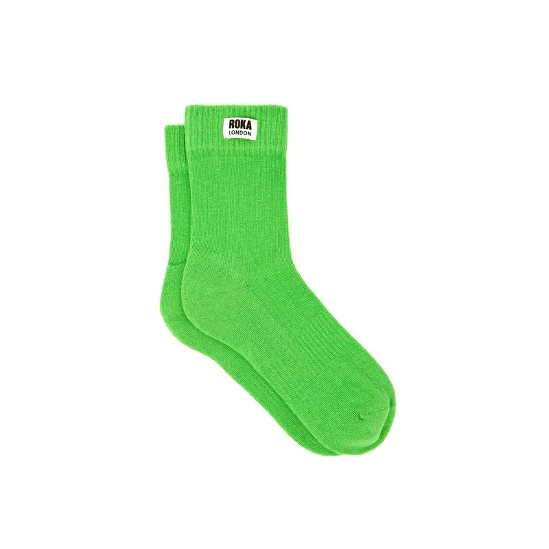 ROKA Wimbledon Bio-Baumwollsocken | Online Lime