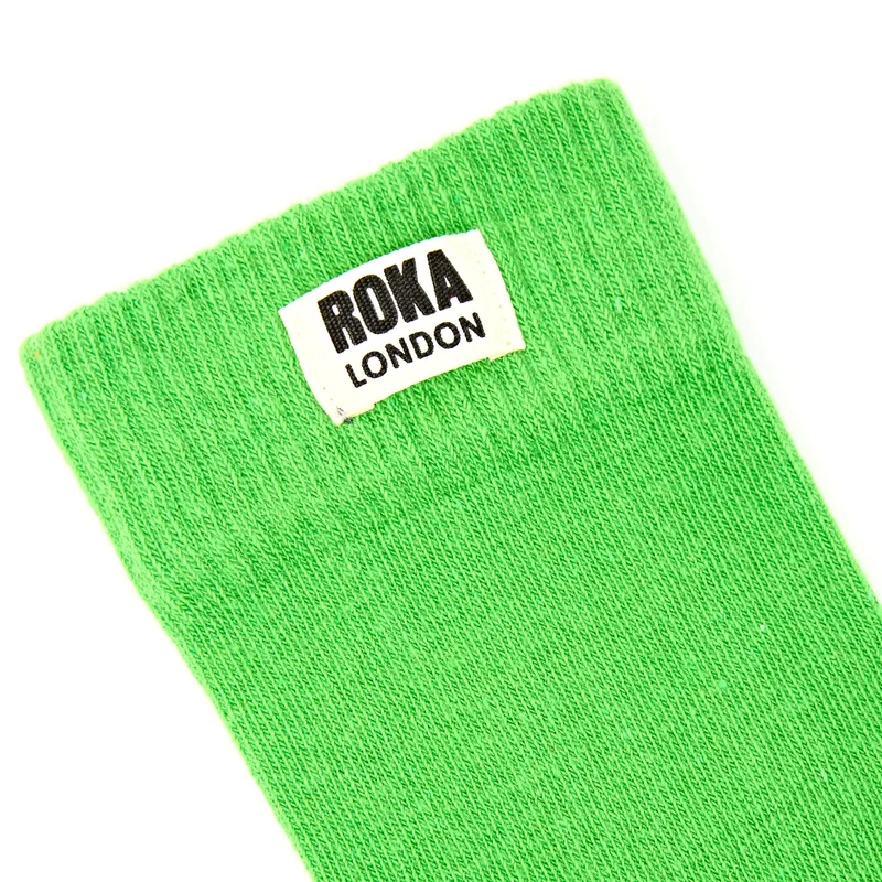 ROKA Wimbledon Bio-Baumwollsocken | Online Lime