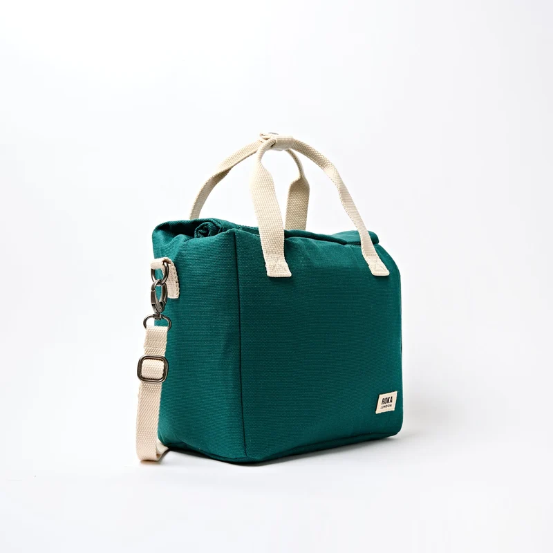 ROKA Hampstead Canvas-Lunchtasche | Türkis