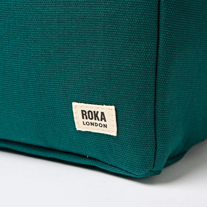 ROKA Hampstead Canvas-Lunchtasche | Türkis
