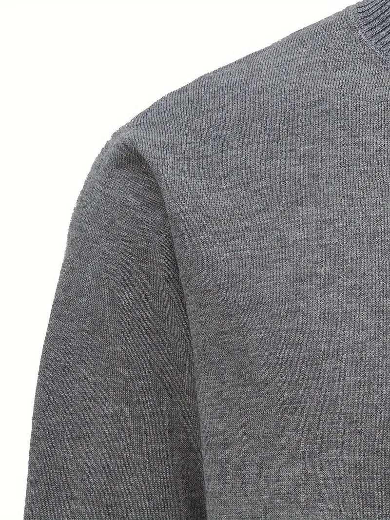Sumuel – Strickpullover Mit Reißverschluss Und Geripptem Kragen