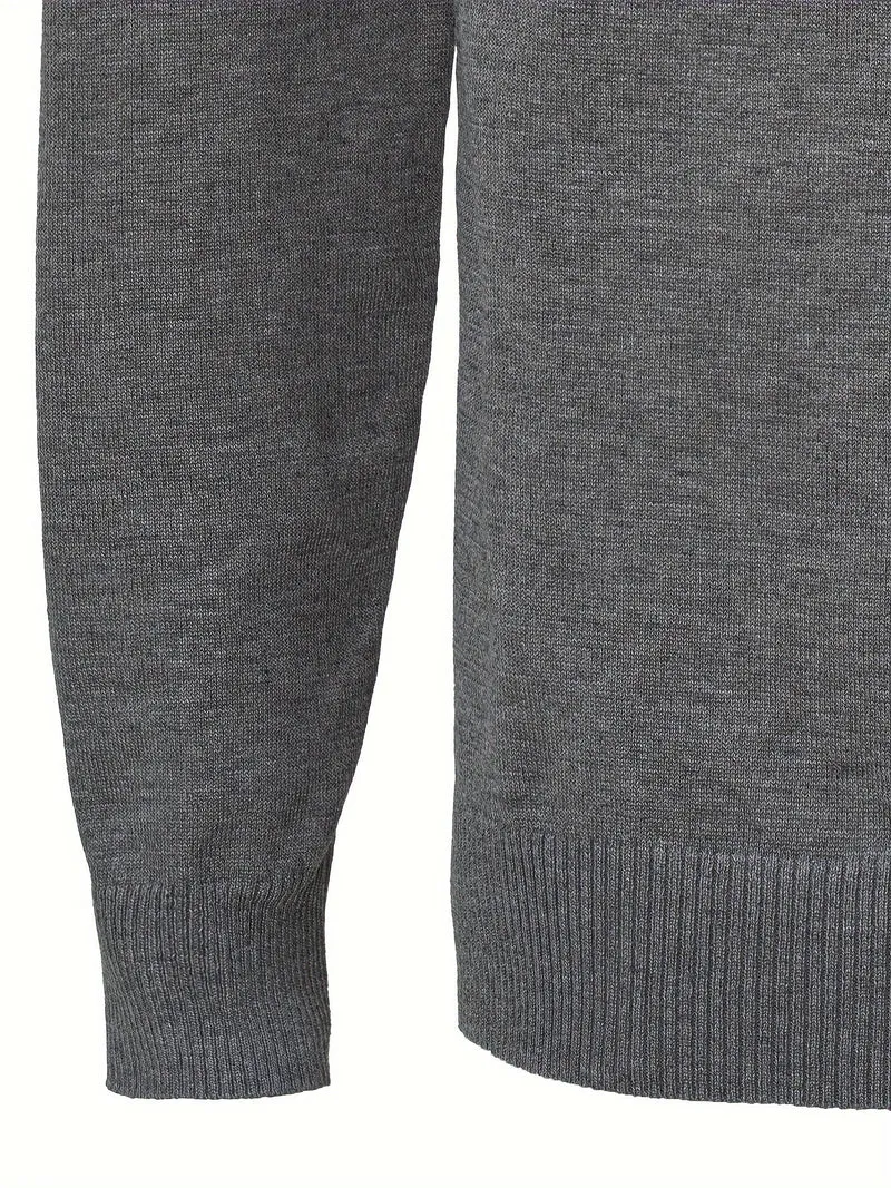 Sumuel – Strickpullover Mit Reißverschluss Und Geripptem Kragen