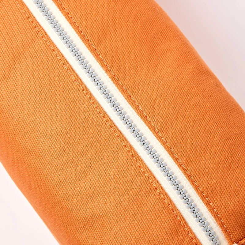 ROKA Mayfair Waschtasche aus Baumwoll-Canvas | Gebranntes Orange