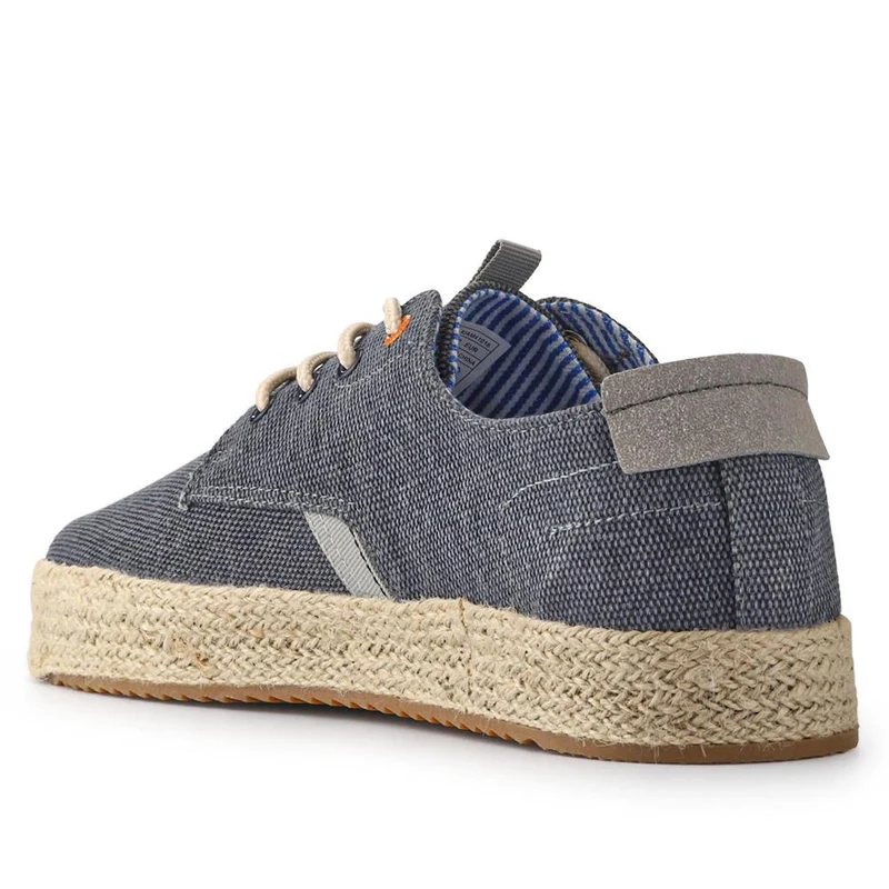 Cushioned Lace-Up Shoes - XIAM41016 / 327 171 - Navy