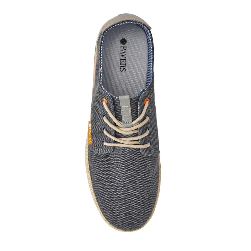 Cushioned Lace-Up Shoes - XIAM41016 / 327 171 - Navy