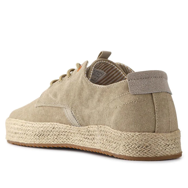Cushioned Lace-Up Shoes - XIAM41016 / 327 171 - Beige