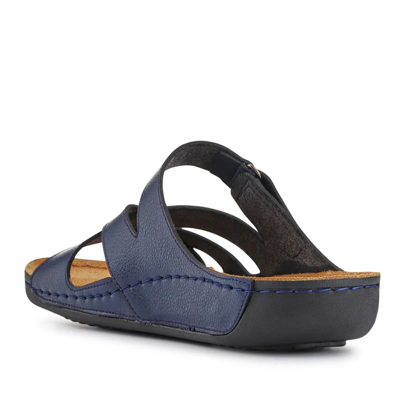 Lightweight Touch Fasten Mules - SERAY41001 / 327 547 - Navy