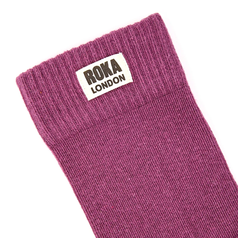 ROKA Wimbledon Bio-Baumwollsocken | Beere