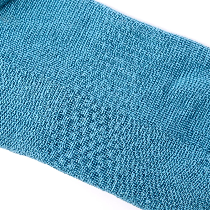 ROKA Wembley Bio-Baumwoll-Crop-Socken | Adriatisch
