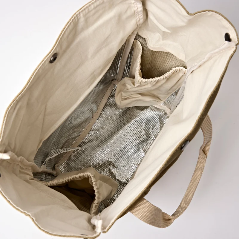 ROKA Hampstead Canvas-Lunchtasche | Taupe