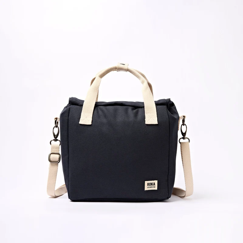 ROKA Hampstead Canvas Lunchtasche | Rauch