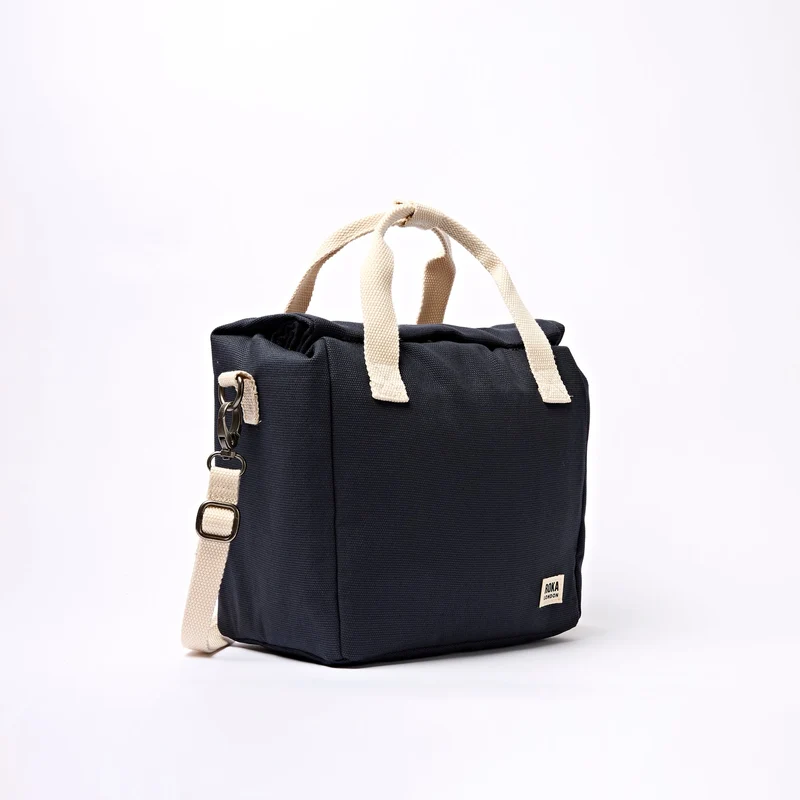 ROKA Hampstead Canvas Lunchtasche | Rauch