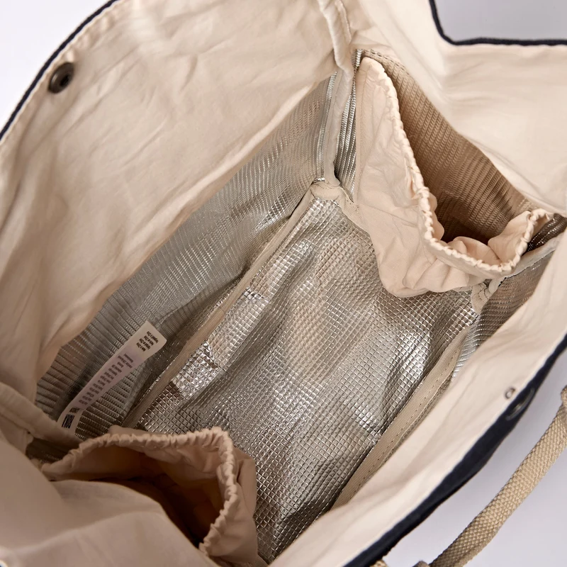 ROKA Hampstead Canvas Lunchtasche | Rauch