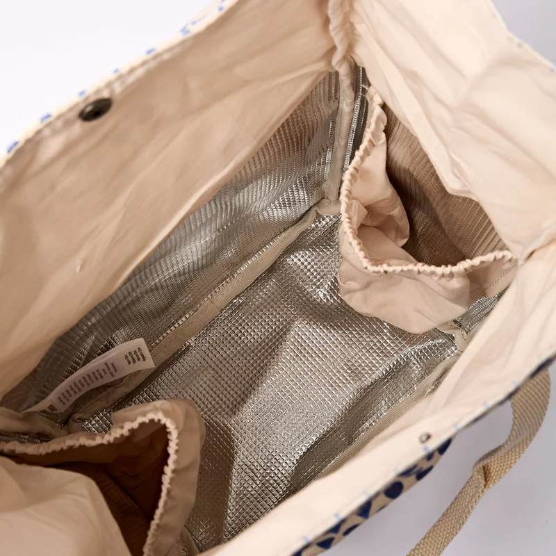 ROKA Hampstead Canvas Lunchtasche | Denim Rain Indigo