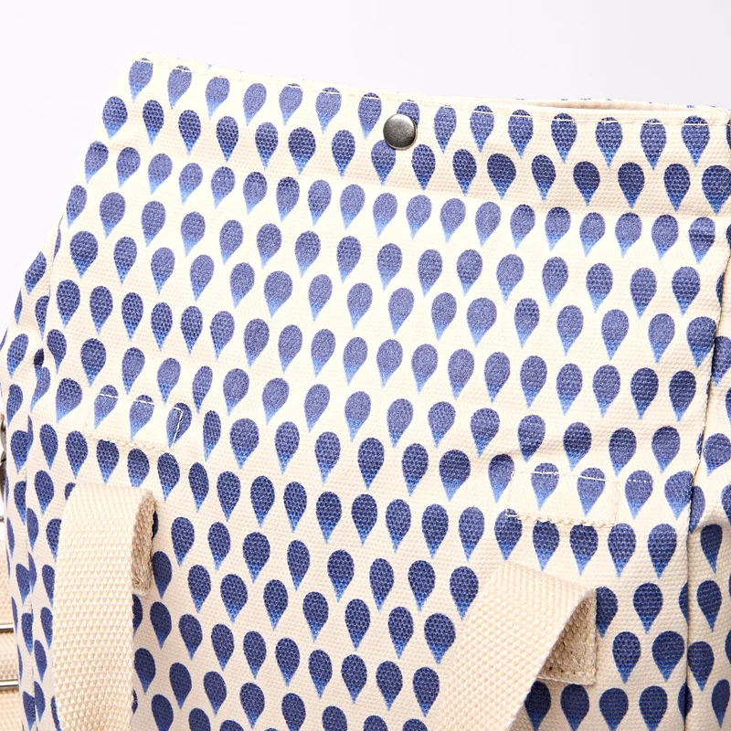 ROKA Hampstead Canvas Lunchtasche | Denim Rain Indigo