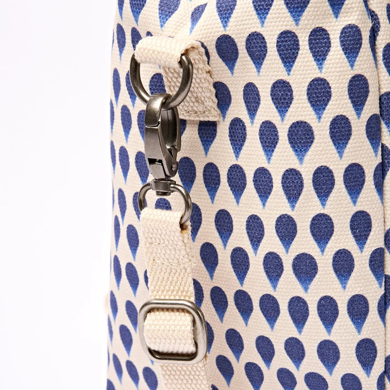 ROKA Hampstead Canvas Lunchtasche | Denim Rain Indigo