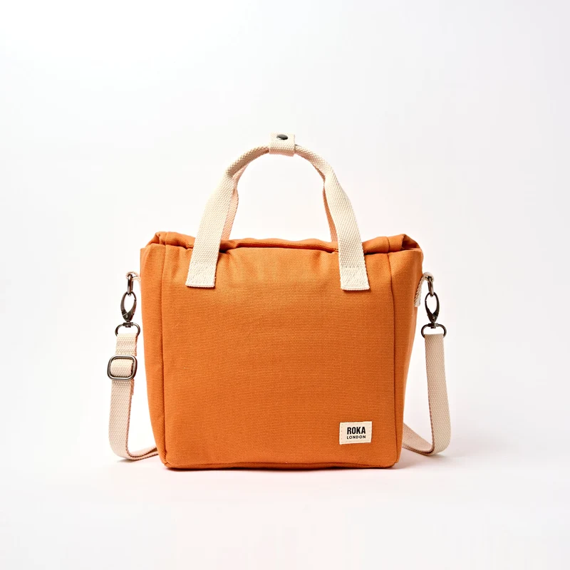 ROKA Hampstead Canvas-Lunchtasche | Gebranntes Orange