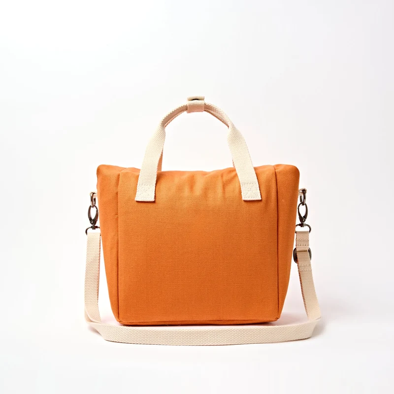 ROKA Hampstead Canvas-Lunchtasche | Gebranntes Orange
