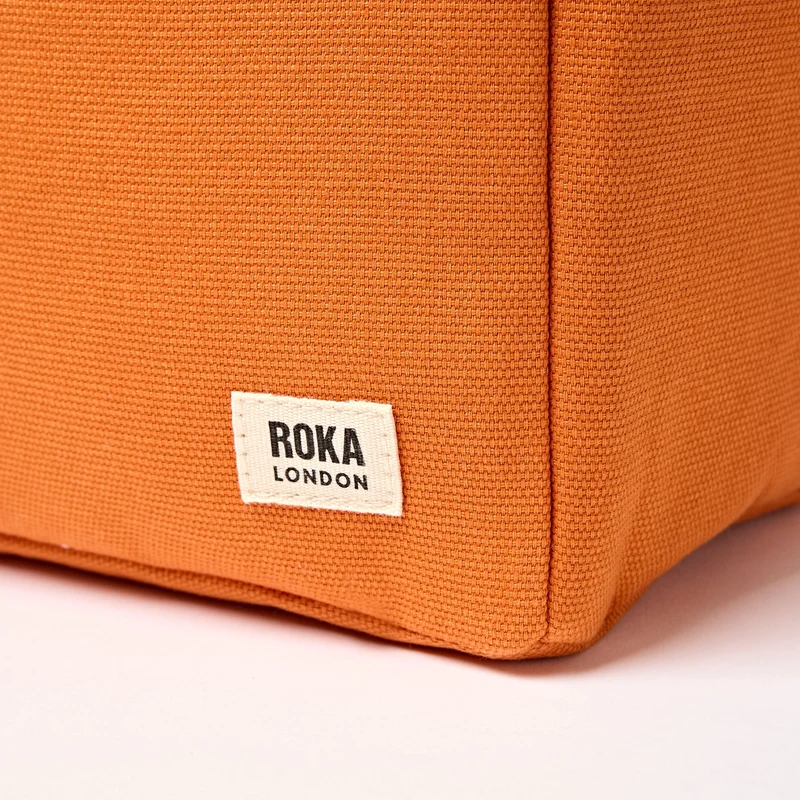 ROKA Hampstead Canvas-Lunchtasche | Gebranntes Orange