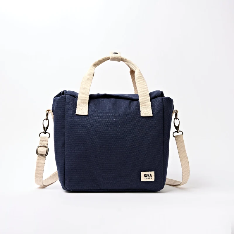ROKA Hampstead Canvas Lunchtasche | Mitternacht