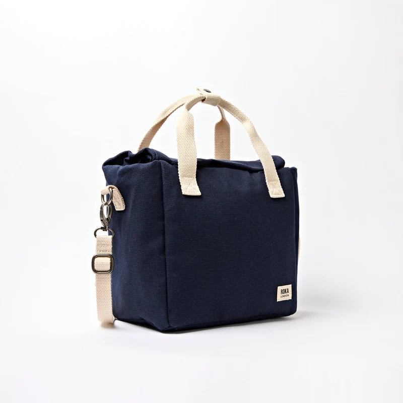 ROKA Hampstead Canvas Lunchtasche | Mitternacht
