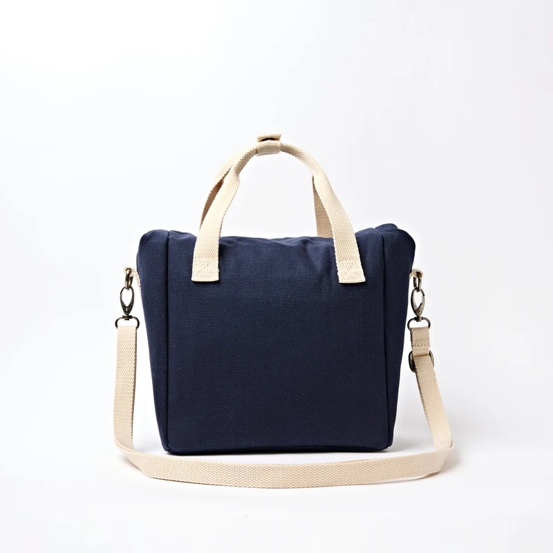 ROKA Hampstead Canvas Lunchtasche | Mitternacht
