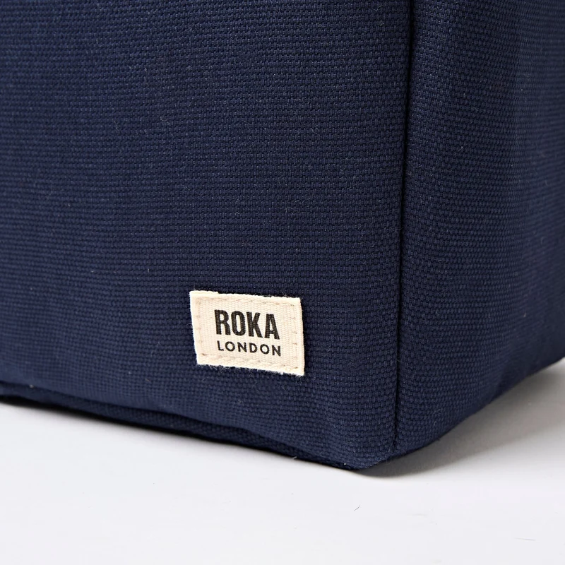 ROKA Hampstead Canvas Lunchtasche | Mitternacht