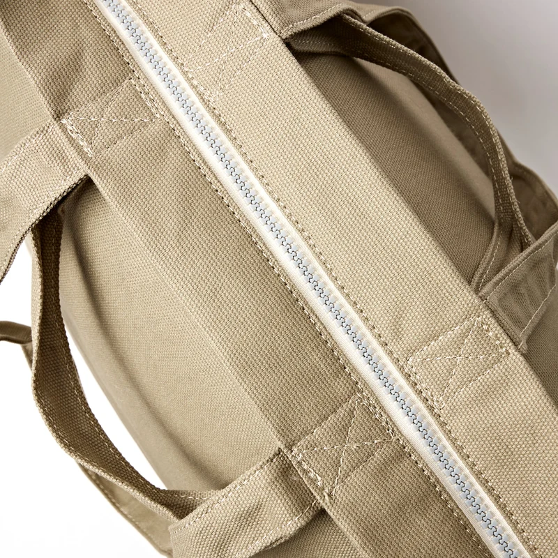 ROKA Große Marylebone-Tragetasche aus Baumwoll-Canvas | Taupe