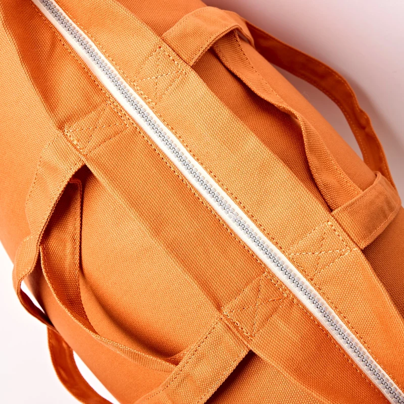 ROKA Große Marylebone-Tragetasche aus Baumwoll-Canvas | Gebranntes Orange