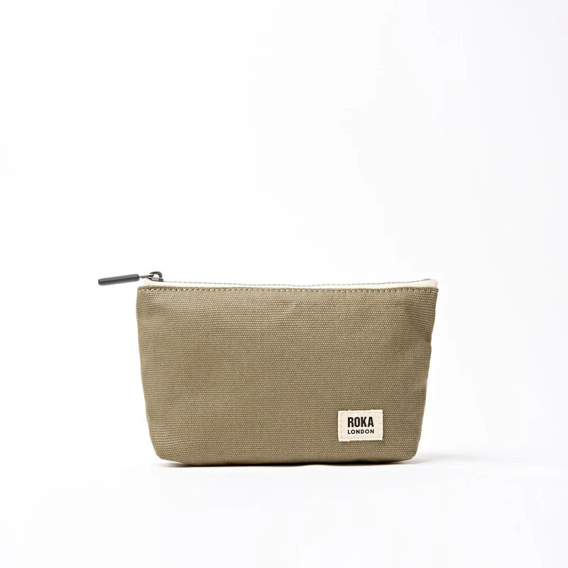 ROKA Maida Vale Kleiner Baumwollbeutel | Taupe