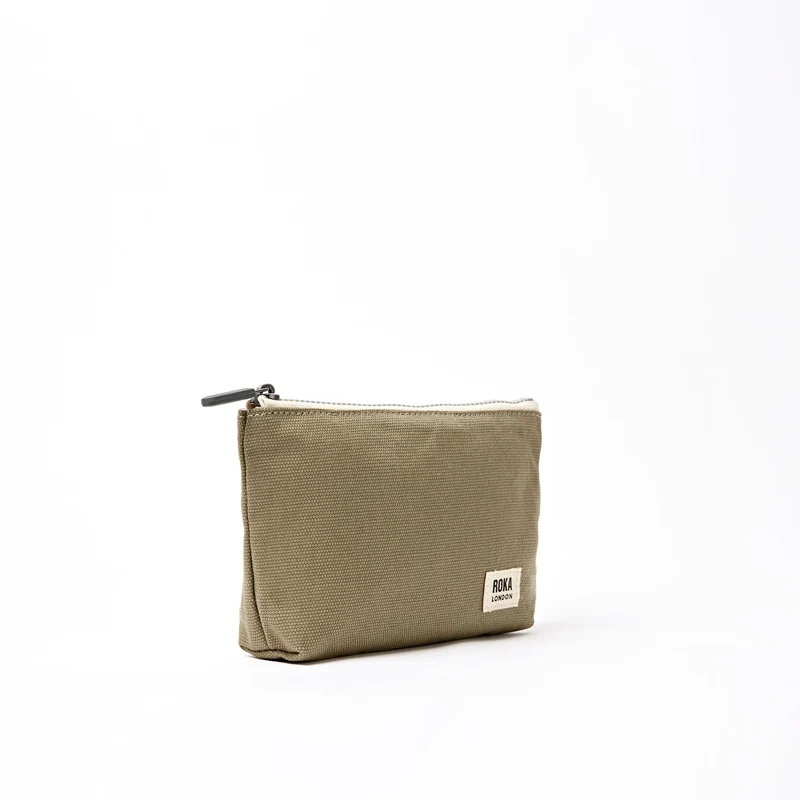 ROKA Maida Vale Kleiner Baumwollbeutel | Taupe