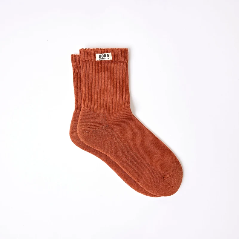 ROKA Windsor Bio-Baumwollsocken | Bran
