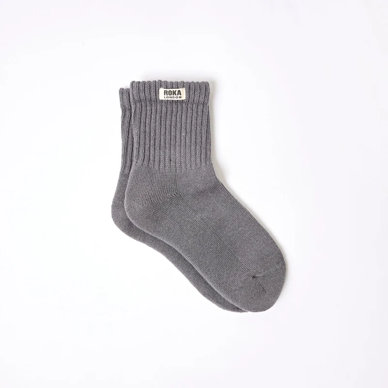 ROKA Windsor Bio-Baumwollsocken | Rauch