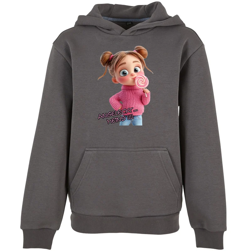 Kids Hoodie - Angeleckt Meins !!! Mädchen