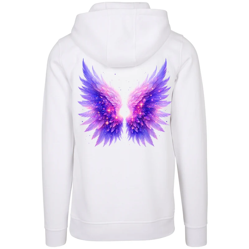 Hoodie - Angel Wings Lila