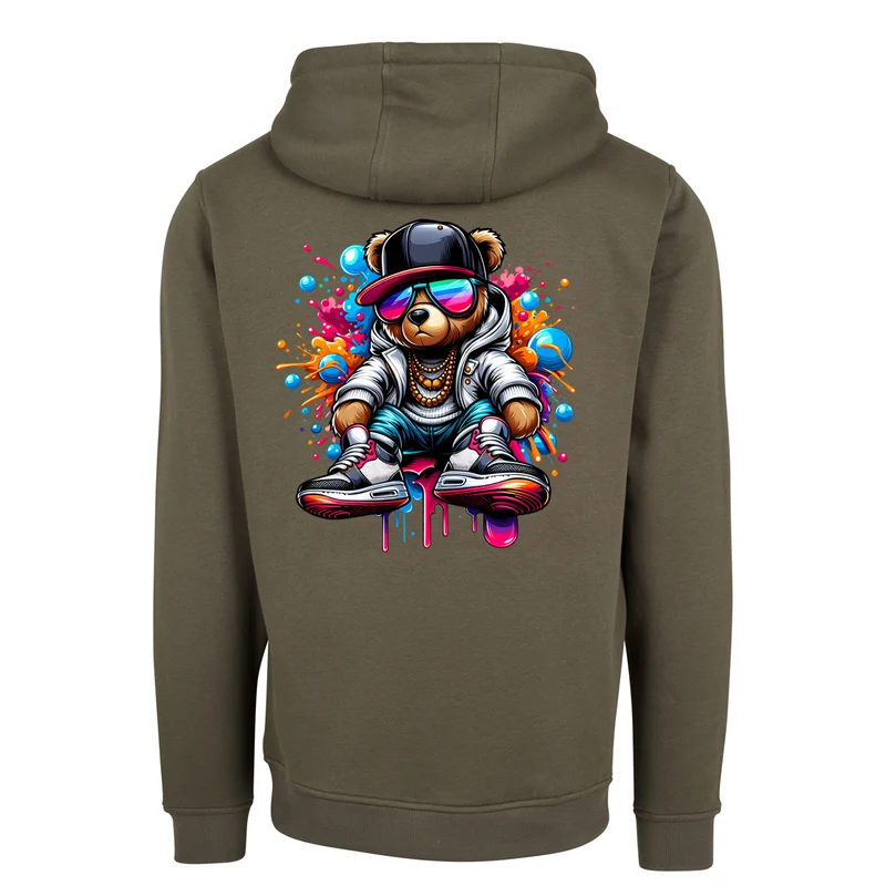 ZIP Hoodie - Teddy Bear-Streat Wear