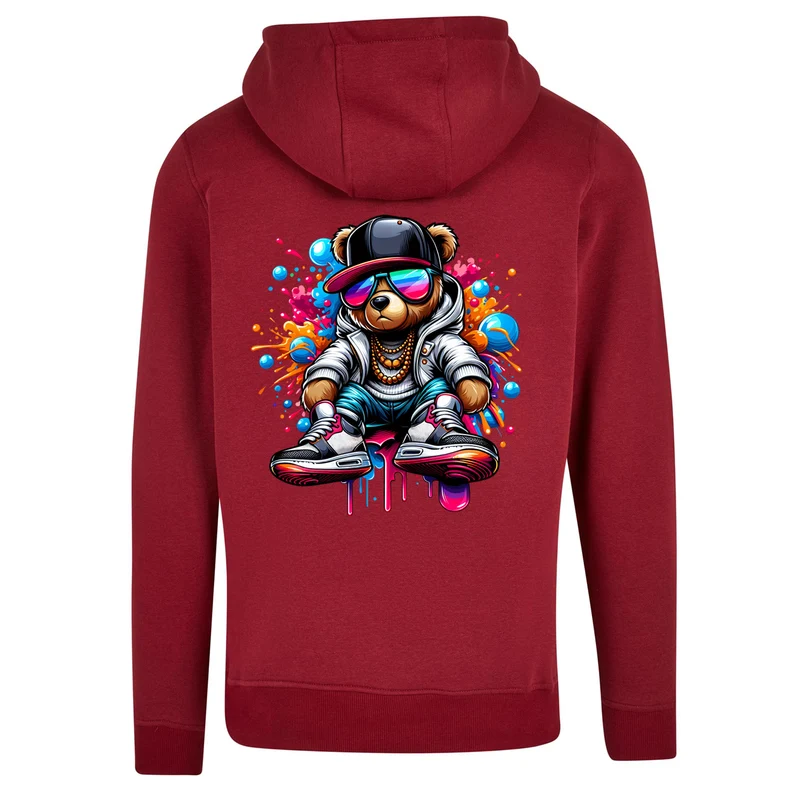 ZIP Hoodie - Teddy Bear-Streat Wear