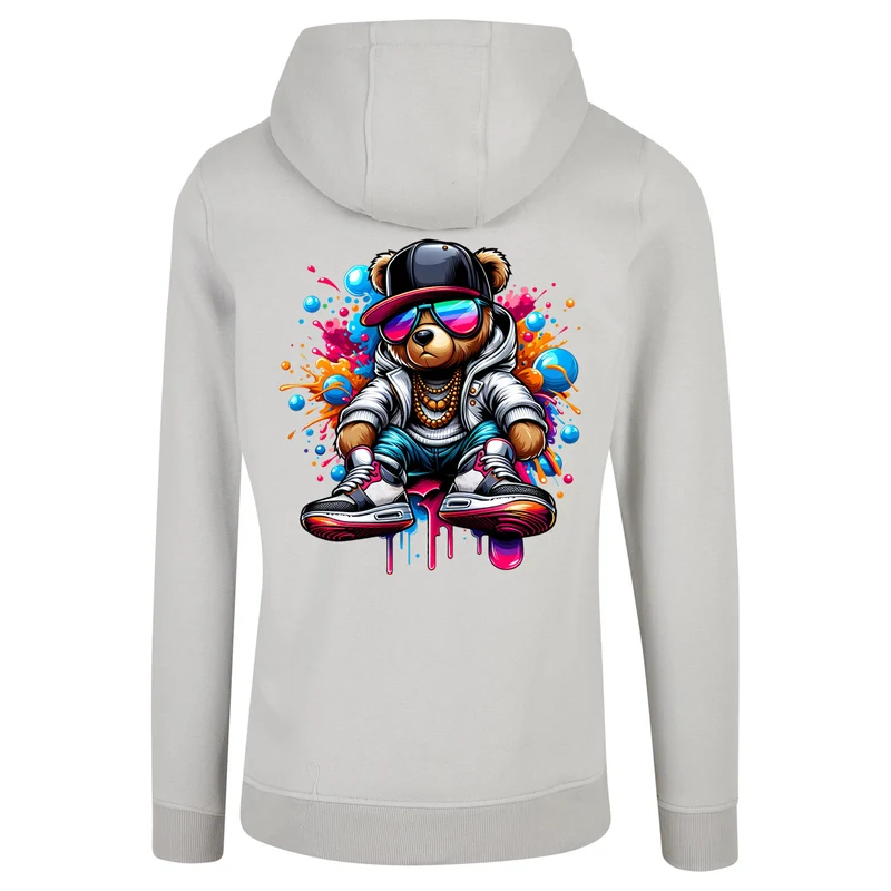 ZIP Hoodie - Teddy Bear-Streat Wear