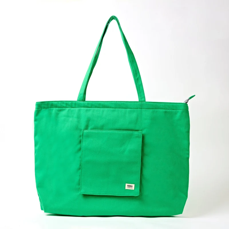 ROKA Portobello N Große Tasche aus recycelter Baumwolle | Amazon