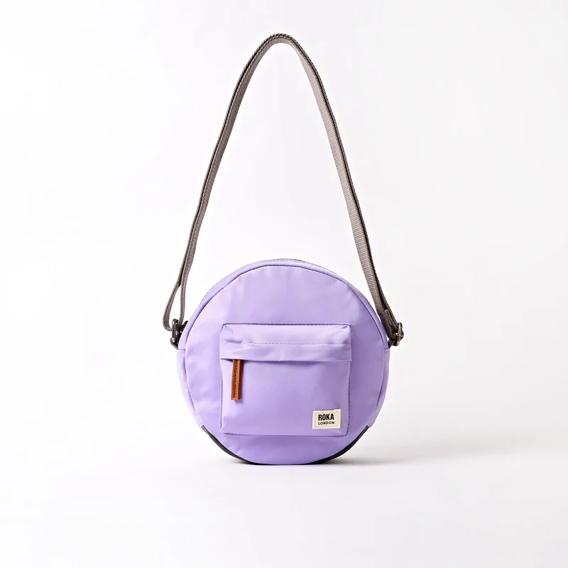 ROKA Paddington B Kleine Tasche aus recyceltem Nylon | Thistle Bloom