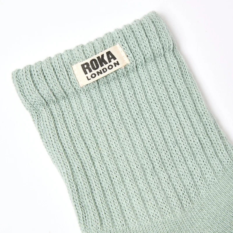 ROKA Windsor Bio-Baumwollsocken | Matcha