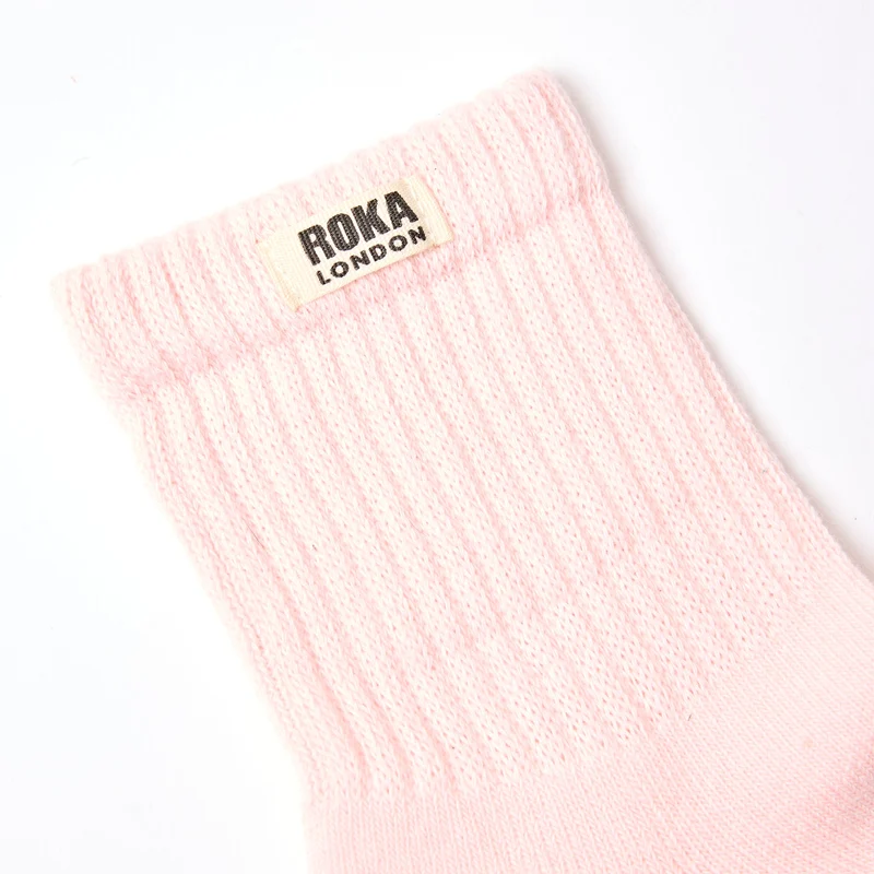 ROKA Windsor Bio-Baumwollsocken | Transzendentes Rosa